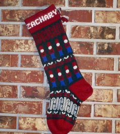 Soldier Christmas Stocking