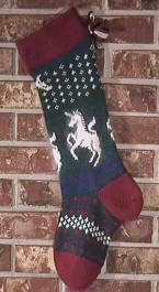 Unicorn Christmas Stocking