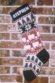 Christmas Lambs Christmas Stocking